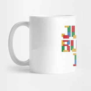 Just Build It Building Blocks Mug